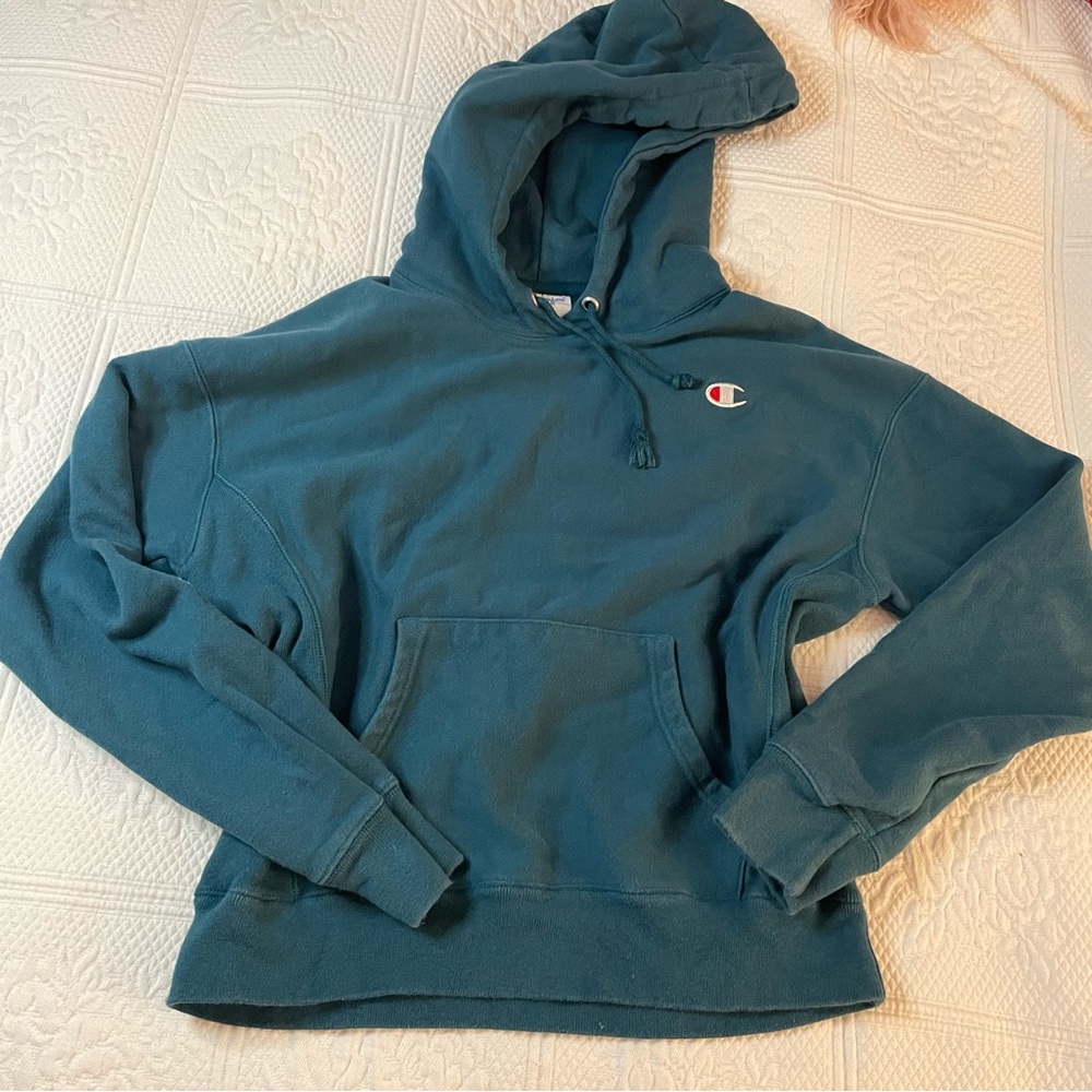 Teal Champion‎ Hoodie
